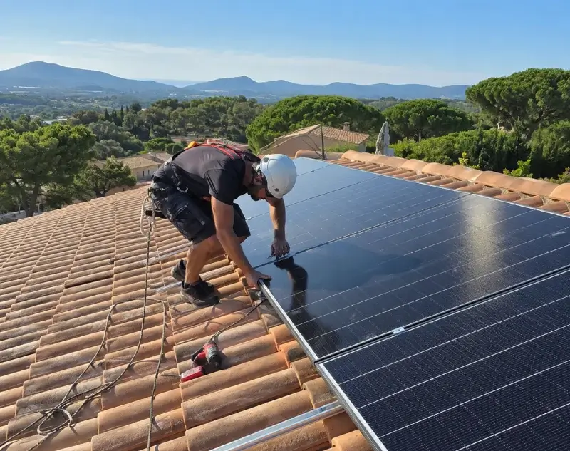 Installateur panneaux solaires Saint-Paul-la-Coste — pose photovoltaïque sur toiture