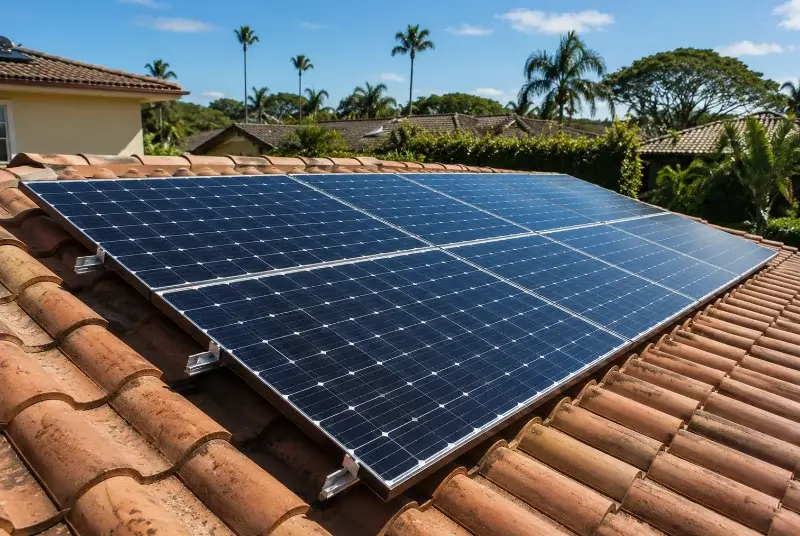 Installation de panneaux solaires à Saint-Paul-la-Coste